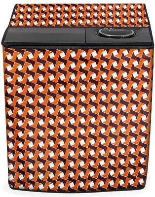 The Furnishing Tree Semi-Automatic Washing Machine  Cover(Width: 58.42 cm, Multicolor)