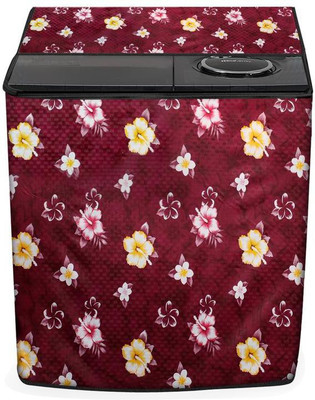 The Furnishing Tree Semi-Automatic Washing Machine  Cover(Width: 83.82 cm, Multicolor)