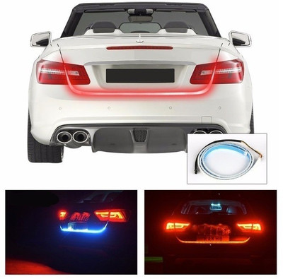 Auto Mac Universal CAR Tailgate LED Strip Light, Dicky LightCar Rear Tail Lights Streamer Brake Turn Signal LED Lamp Strip Light 8778 Car Fancy Lights(Multicolor)