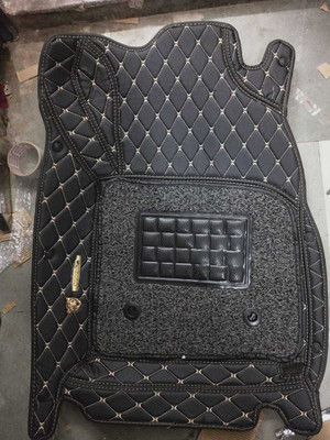 Medetai Leatherite 7D Mat For  Maruti S-Presso(Black)