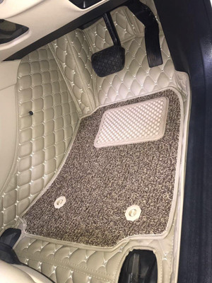 AAVAHAN Leatherite Standard Mat For  Mahindra Scorpio(Beige)