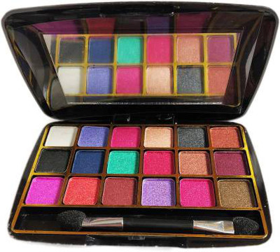 Miss Gold 18 Color Eyeshadow palette- 12 g (Multicolor) 12 g(MULTY COLOR)