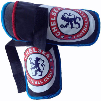 Navex Shin Guard Pads Protector club Football Shin Guard(Red)