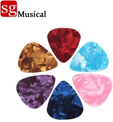 SG MUSICAL SGM-27 (Pcs 6) Standard Guitar Picks Guitar Pick(Pack of 6)