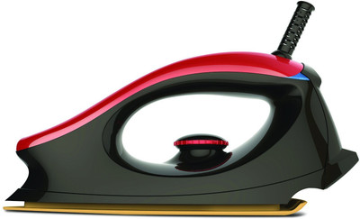 BAJAJ Majesty One 1000-Watt Dry Iron (Red/Black) 1000 W Dry Iron (Black, Red)
