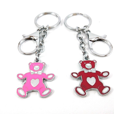 Isk MULTICOLOR TEDDY METALLIC Key Chain