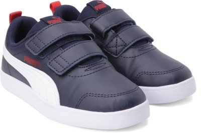 PUMA Boys & Girls Velcro Sneakers(Blue, 16 Years and Above)