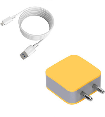 DAKRON Wall Charger Accessory Combo for Coolpad Mega 5(White)