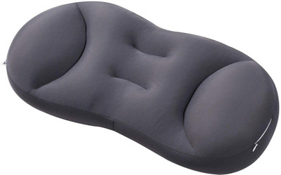 METRON Memory Foam Solid Sleeping Pillow Pack of 1(Grey)