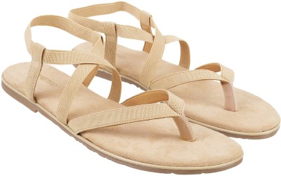 METRO Women Flats(Beige , 6)