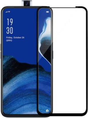 BeeVault Edge To Edge Tempered Glass for Oppo Reno2 F(Pack of 1)