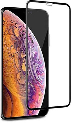 BeeVault Edge To Edge Tempered Glass for Apple iPhone XS Max(Pack of 1)