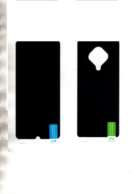 RUNEECH Front and Back Screen Guard for VIVO S1 PRO(Pack of 2)