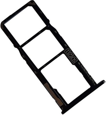 Bay Sim Card Tray(Compatible With MOTOROLA MOTO ONE POWER : BLACK)