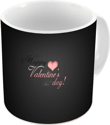 AMKK Valentine Gift Set For Girlfriend, Boyfriend, Husband and Wife A-160 Ceramic Coffee Mug(325 ml)