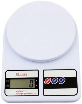 Royal Care Electronic Digital 10 Kg Weight Scale LCD Kitchen Weight Scale Machine Measuring Fruits,Spice,Food,Vegetable Weighing Scale(White)