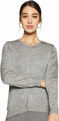 Breil by Fort Collins Women Button Solid Cardigan