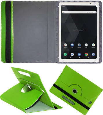 Fastway Flip Cover for iBall iTAB BizniZ 10.1 inch with Wi-Fi+4G Tablet(Green, Cases with Holder, Pack of: 1)