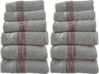 Shreejee Wet and Dry Polyester Cleaning Cloth(12 Units)