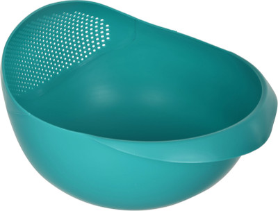 Cutting EDGE Strainer Colander | Fruit Basket | Pasta Strainer | Vegetable Strainer | Kitchen Sieve | Washing Bowl | Unbreakable | 1 x Big Colander(Green Pack of 1)
