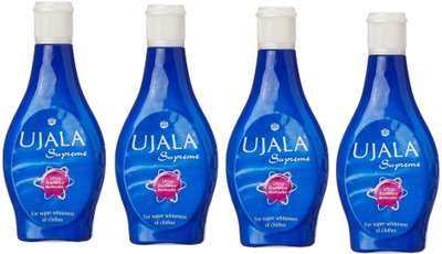 Ujala Supreme Ultra Radiance Molecules 250ml (Pack of 4) Multi-Fragrance Fabric Whitener(4 x 250 ml)