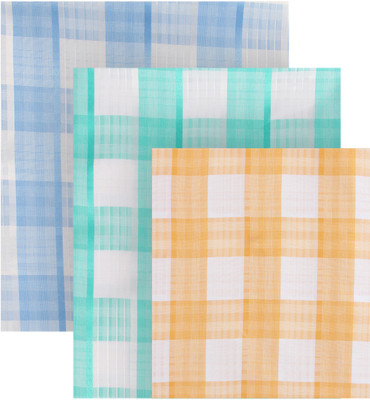 MAHARAJA Polyester Checkered Shirt Fabric