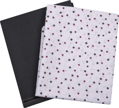 MAHARAJA Polyester Solid, Printed Shirt & Trouser Fabric