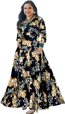 JWF Anarkali Gown(Multicolor)