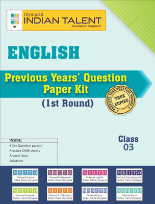 Indian Talent Olympiad Previous Year English Question Papers Class 3 - Round 1(Paperback, Indian Talent)