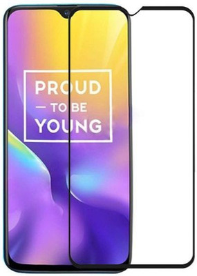 BeeVault Edge To Edge Tempered Glass for Realme U1(Pack of 1)