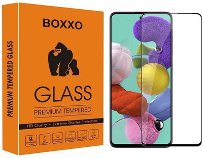 Boxxo Edge To Edge Tempered Glass for Samsung Galaxy M62(Pack of 1)