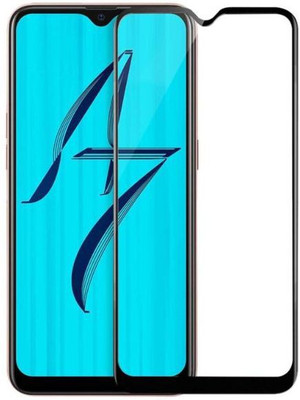 BeeVault Edge To Edge Tempered Glass for OPPO A7(Pack of 1)