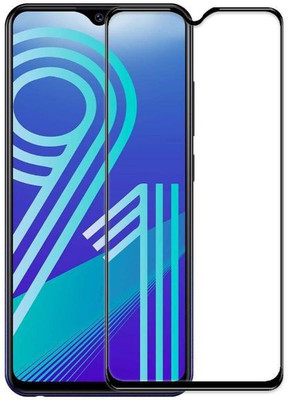 BeeVault Edge To Edge Tempered Glass for VIVO Y91(Pack of 1)