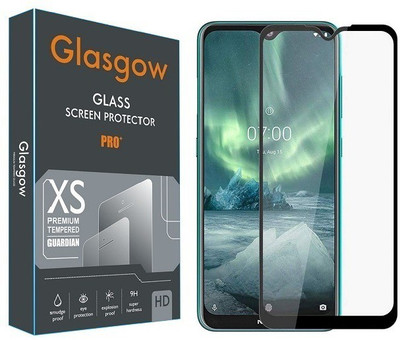 Glasgow Edge To Edge Tempered Glass for Nokia 2.3(Pack of 1)