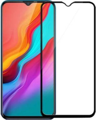 BeeVault Edge To Edge Tempered Glass for Infinix Hot 8(Pack of 1)