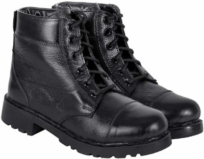 unister Boots For Men(Black , 5)