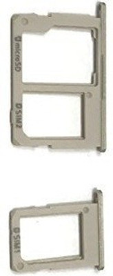Bay Sim Card Tray(Compatible With SAMSUNG GALAXY J7 PRIME : GOLD)
