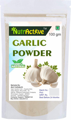 NutrActive Pure Garlic Powder 100 gm(100 g)