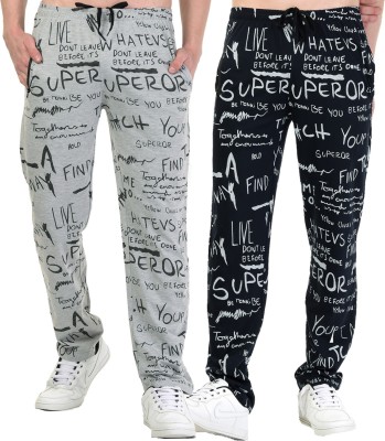 SHAUN Printed Men Multicolor Track Pants