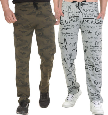 SHAUN Printed Men Multicolor Track Pants