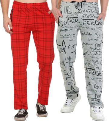 SHAUN Printed Men Multicolor Track Pants