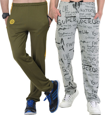 SHAUN Printed Men Multicolor Track Pants