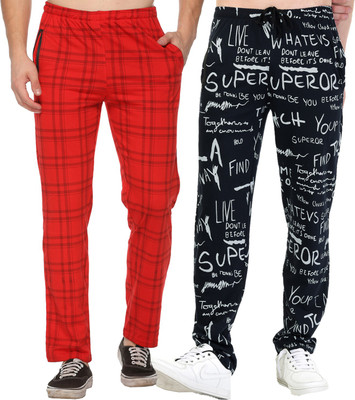 SHAUN Printed Men Multicolor Track Pants