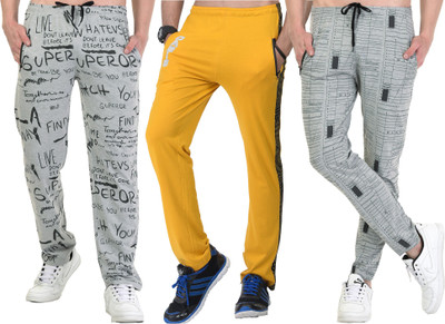 SHAUN Printed Men Multicolor Track Pants