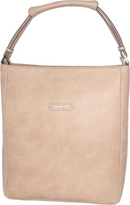 Belladama Designer Light Bron Handbag for Women Messenger Bag(Beige, 10 inch)