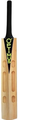 Optimus ® Cricket Scoop Bat Poplar Willow Full Size For Tennis Ball-No Leather Ball E Poplar Willow Cricket  Bat For 15+ Yrs(900-950)