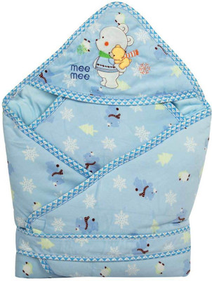 MeeMee Printed Double Baby Sleep Sack for  Mild Winter(Cotton, Blue)