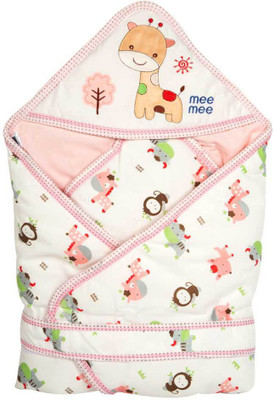 MeeMee Printed Double Baby Sleep Sack for  Mild Winter(Cotton, Pink)