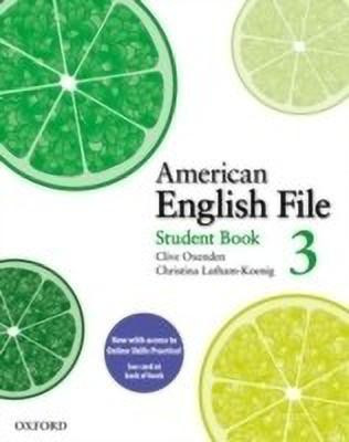 American English File: Level 3: Student Book Pack(English, Mixed media product, unknown)
