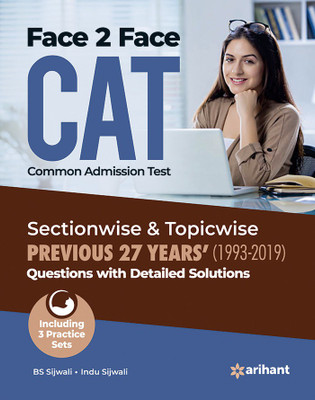 Face to Face Cat 27 Years Sectionwise & Topicwise Solved Paper 2020(English, Paperback, Sijwalii B.S.)